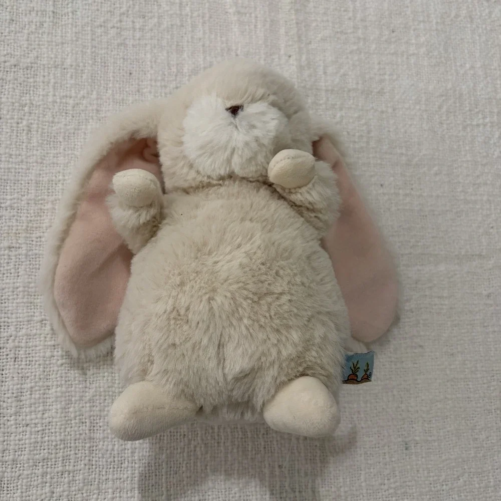 Bunnies by the Bay Cream Bunny Rabbit Plush White Tiny Nibble 7